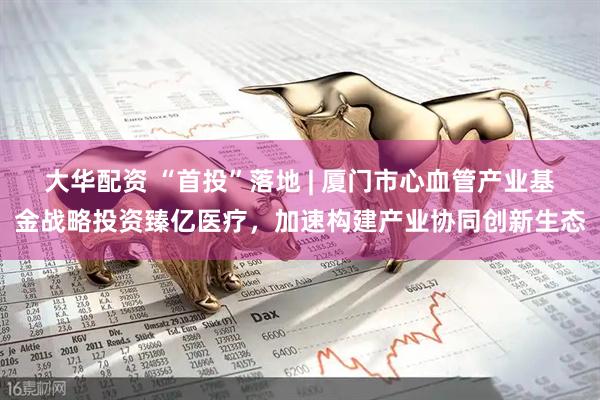 大华配资 “首投”落地 | 厦门市心血管产业基金战略投资臻亿医疗，加速构建产业协同创新生态